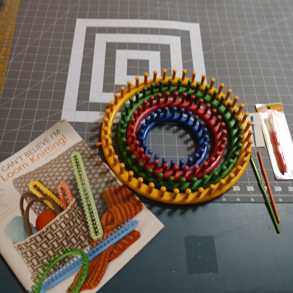 Colorful Knitting Loom Set